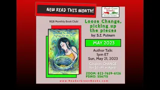 RGB Book Club Author Talk May 2023 feat. S.Z. Putnam's book "Loose Change, picking up the pieces"