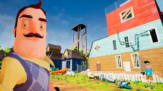 ШОУ ПРИВЕТ СОСЕД!КОНЦОВОЧКА МОДА!ИГРА HELLO NEIGHBOR MOD KIT ПРОХОЖДЕНИЕ SECRET GUEST ALPHA 1!FUNNY!