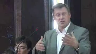 Анатолий Локоть. Общественные слушания по реформе РАН