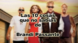 10 Cosas que no sabías de Brandi Passante