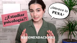 Lo que HAY QUE SABER antes de ESTUDIAR PSICOLOGÍA 😱 | Recomendaciones, críticas y más