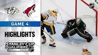 NHL Highlights | Predators @ Coyotes, GM4 - Aug. 7, 2020