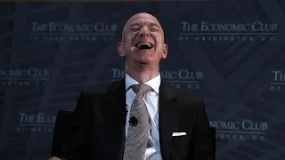 Jeff Bezos criticised over 'tone-deaf comment' thanking Amazon workers