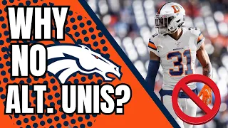Why Didn't the Denver Broncos Introduce NEW UNIFORMS to Match Their White Helmets?