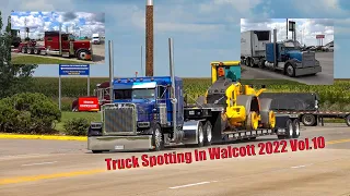 Truck Spotting in Walcott Vol.10