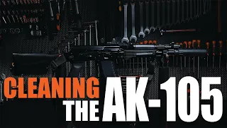 Cleaning the Ak-105 (Russian civilian variant)