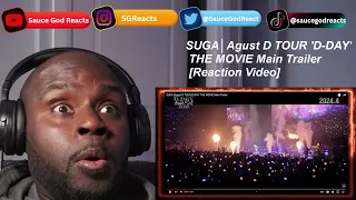 SUGA│Agust D TOUR 'D-DAY' THE MOVIE Main Trailer | REACTION