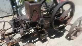 Austral oil engine 3hp hopper cooled