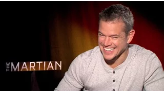 THE MARTIAN interviews - Damon, Sir Ridley Scott, Chastain, Daniels, Glover, Bean, Caldwell Dyson