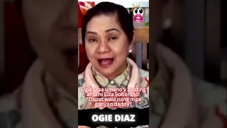 Ogie Diaz sa umano'y post ng ama ni Liza Soberano: "Dapat wala nang mga ganyan daddy"