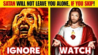 😖God Message For You Today🙏 | SATAN WILL NOT LEAVE YOU ALONE😖 IF YOU SKIP😭 ~ God Says💯 | Jesus msg🌹