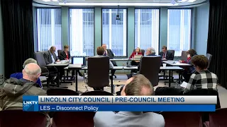 Lincoln City Council Pre Council Meeting March 19, 2018