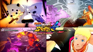 Naruto Shippuden: Ultimate Ninja Storm 4 Road To Boruto - All Boss Battle Quick Time Events