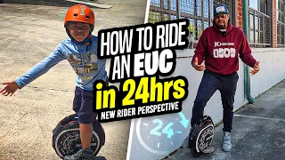 How to ride an EUC for absolute beginners a NEW rider/ESK8 rider's perspective Inmotion V12 Gotway