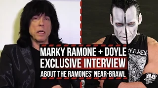 Marky Ramone + Misfits' Doyle Recall Near-Brawl With Joey Ramone