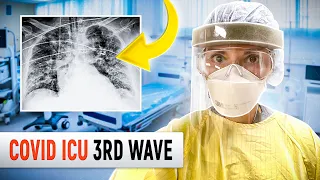 DAY IN THE LIFE OF A DOCTOR: COVID-19 ICU 3rd Wave in Canada