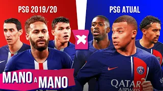 PSG FINALISTA DA CHAMPIONS X PSG ATUAL: A EQUIPE É MELHOR HOJE? | MANO A MANO