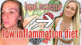 ANTI-INFLAMMATORY FOODS/ Low Inflammation Diet to Cure Eczema