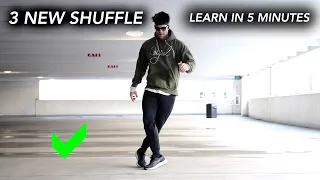 How to Learn 3 Cool Shuffle Variations Fast - Beginner to More Pro steps (2021) - In Only 5 Minutes