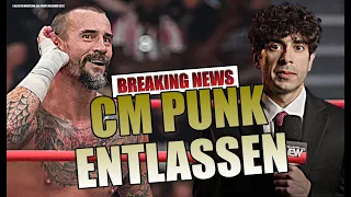 CM Punk entlassen - Reaktionen, Infos und Meinungen. AEW-Boss Tony Khan feuert seinen größten Star!