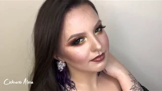 Evening Make-up Makeup tutorial Вечернии Макияж Machiaj de seara tutorial pas cu pas
