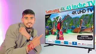 Samsung 4k 43 inch Smart TV Review & Unboxing, Best Picture Quality in Budget Smar TV, Dolby audio