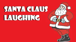 Sound effect: Santa Claus laughing with background christmas music! 😍