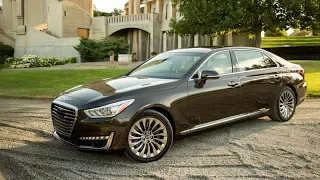 2018 Genesis G90 Review - 5.0 Ultimate Luxury Sedan - 420 Horsepower V8!