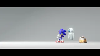 Sonic Meets Wall-E and EVE (Fan Animated Short)