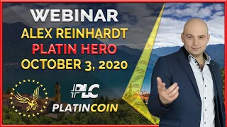 Platincoin webinar 03.10.2020 Platin Hero - presentation of crowdfunding investment platform