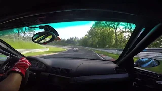 PORSCHE CAYMAN GT4 & BMW M3 E46 - HOT LAP 30°🌡- NÜRBURGRING NORDSCHLEIFE