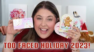 NEW Too Faced Holiday 2023! Popcorn Balls and Let it Snow Globes!