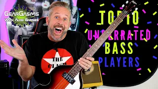 Top 10 Underrated Bass Players of All Time!!!!