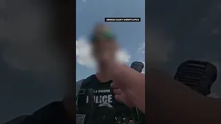 Orlando police officer drives off after being pulled over for speeding