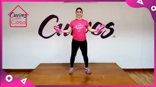 Treino para ELIMINAR as gordurinhas da axila - Curves em Casa