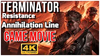 TERMINATOR RESISTANCE: Annihilation Line DLC - GAME MOVIE [4K]