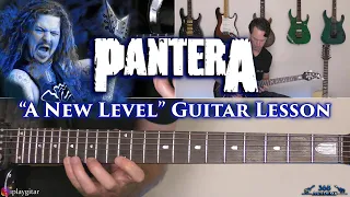 Pantera - A New Level Guitar Lesson