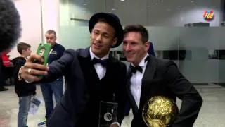 #BallondOr2015 – The FC Barcelona party return to Barcelona