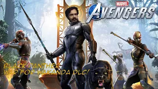 Black Panther - War for Wakanda DLC on Hard! (Marvel's Avengers, Twitch Live Stream Archive)