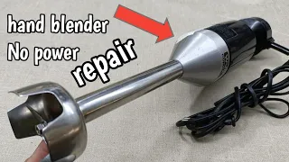 Hand blender ayaw gumana repair byJM TUTORIAL