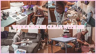 MESSY WHOLE HOUSE CLEAN WITH ME #cleaningmotivation