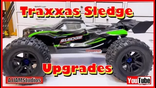 Traxxas Sledge Upgrades