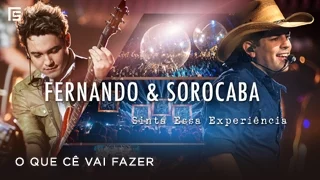 Fernando & Sorocaba - O que "cê" vai fazer | DVD Sinta Essa Experiência