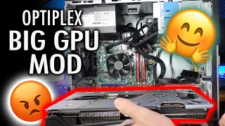 Dell Optiplex BIG GPU MOD - fit almost any GFX card in your 9020, 7020, 9010, 7010