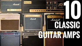 10 Classic Guitar Amps Comparison - Marshall, Friedman, Fender, Vox etc