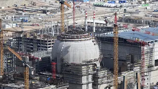 Российские специалисты установили самый тяжелый компонент энергоблока на АЭС «Аккую» в Турции
