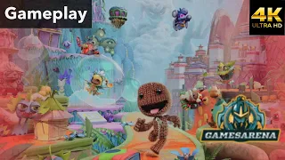 Sackboy: A Big Adventure - Part 8 - 4K Gameplay - PS5 - (No Commentary) - 2021