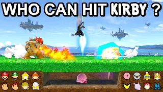 Who Can Hit Kirby Underground ? - Super Smash Bros. Ultimate