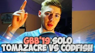 TOMAZACRE vs CODFISH | Grand Beatbox Battle 2019 | SEMI FINAL | РЕАКЦИЯ