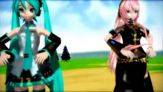 (MMD) Hatsune Miku Ft Megurine Luka - Ievan Polkka